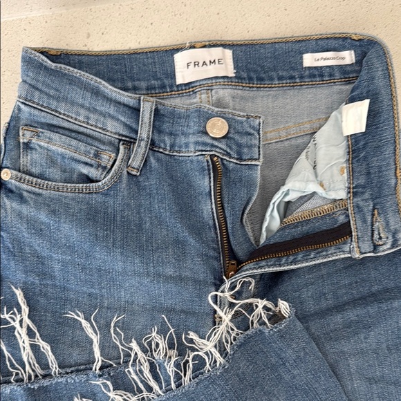 Frame Denim Denim - Frame Denim Blue Flare & Wide Leg Jeans